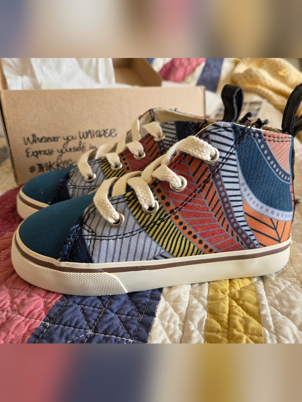 Kids Innkas Cyprus High Top Shoes